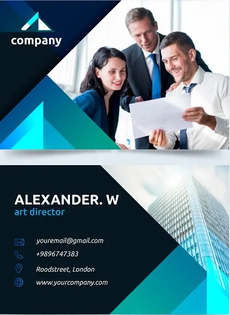 Employment Business Card 201