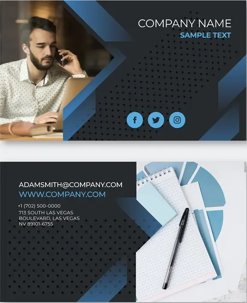 Employment Business Card 351