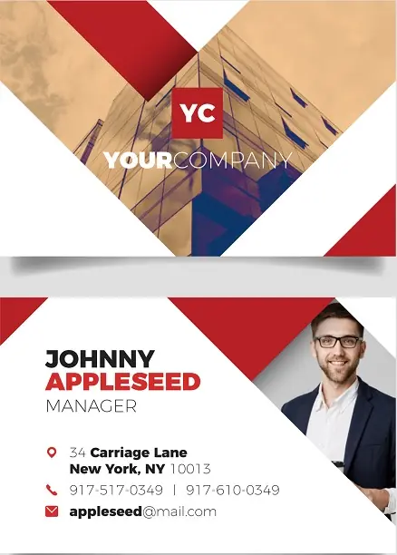 Employment Business Card 461