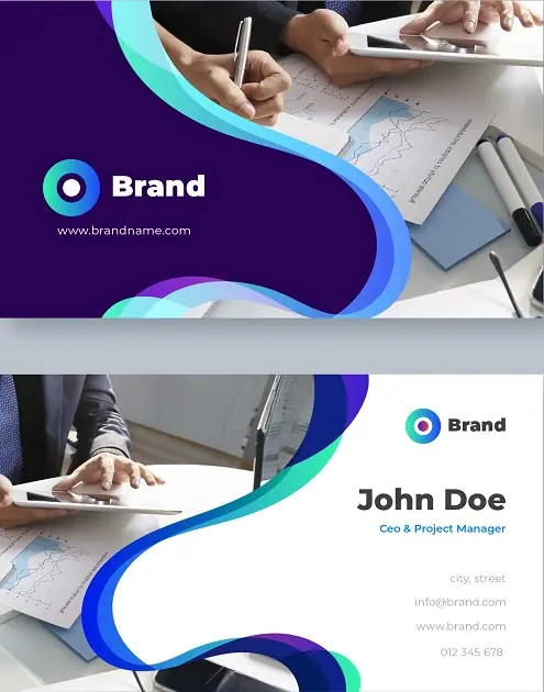 Employment Business Card 221