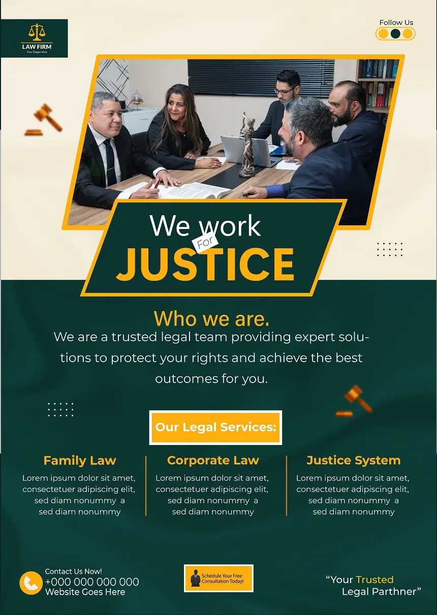 Law Firm Flyer 241